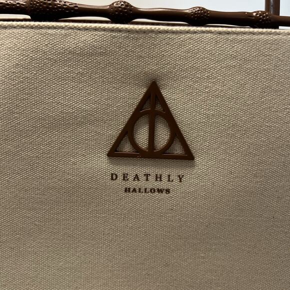 Loungefly Harry Potter Elder Wand Purse Deathly Hallows Canvas Handbag Pop Cult - Picture 5 of 16